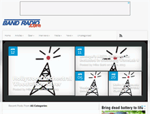 Tablet Screenshot of bandradio.com